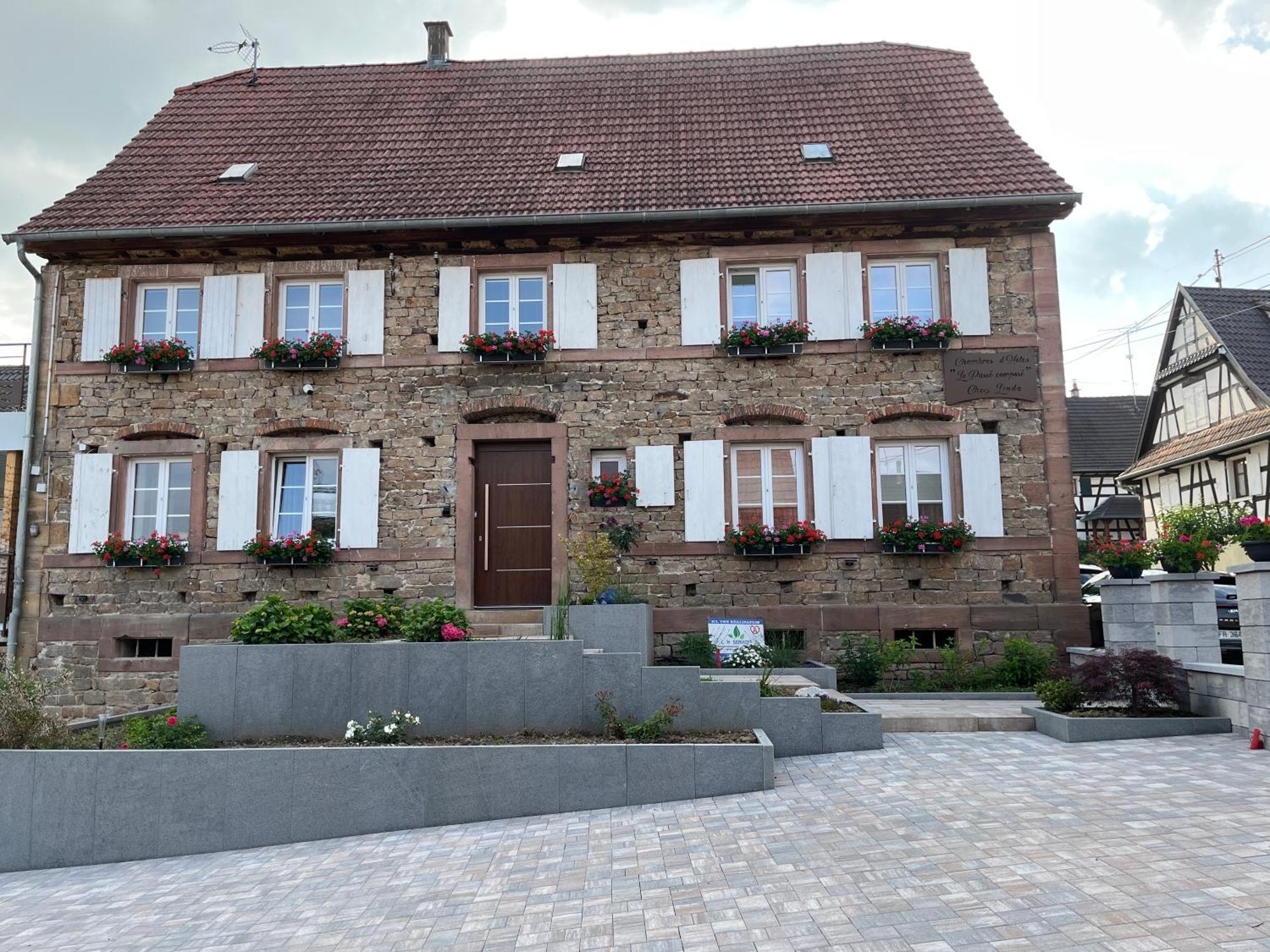 Chambres D'Hotes Chez Linda Stephane Le Passe Compose Preuschdorf Eksteriør billede